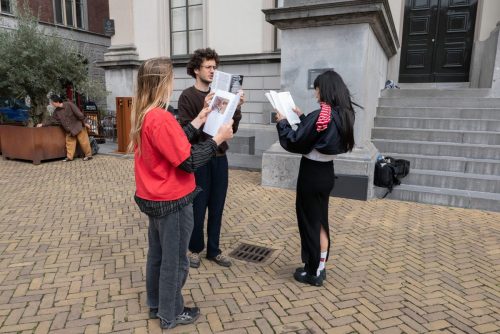 Performative Reading Club (Pum van de Koppel, Tingyi Jiang, Miche O’higgins Theilmann)