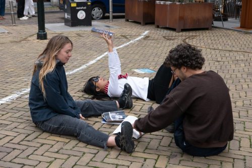 Performative Reading Club (Pum van de Koppel, Tingyi Jiang, Miche O’higgins Theilmann)